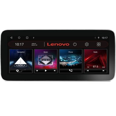 Navigatie Fiat 500 2007-2015 Lenovo PRO 4+64 12.3 inch qled android 4G DSP gps internet  8Core