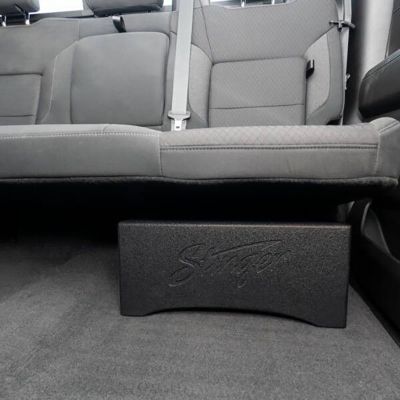 Incinta universala Underseat Truck - Ford  F-150 1999-2020, Tundra Double Cab 2018-2020, Phoenix Gold, 400 W RMS, difuzor 10"