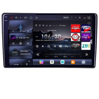 Navigatie NIssan Murano 2004-2009 Android radio gps internet 8 core QLED 2K 16+512GB 360 Edotec