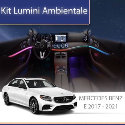 Lumini Ambientale NIGHTVIBE Mercedes Benz W213 sistem prindere centura control telefon sau sistem original