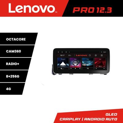 Navigatie Mazda 6 2018-  Lenovo PRO 8+256 12.3 inch qled android 4G DSP gps internet  Co