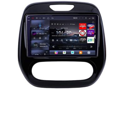 Navigatie Renault Captur 2013-2020 Android radio gps internet 8 core QLED 2K 16+512GB 360 Edotec