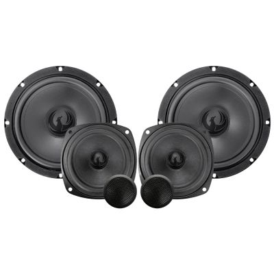 Set 2 Difuzoare componente, pe 3 cai Phoenix Gold ZX653CS, 100 watts, 165mm, 6.5", 4 ohm