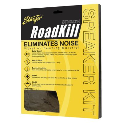 Inele acustice difuzoare valuri spuma ROADKILL cu adeziv - set 2 buc - 130MM