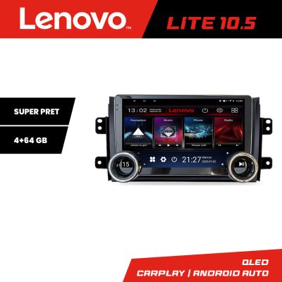 Navigatie Suzuki SX4 2006-2013 Kit-124 Lenovo  8 core 4+64 10.5 inch Incell 1K android Wifi 5Ghz gps internet