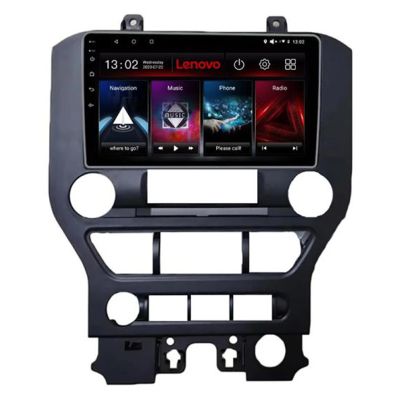 Navigatie Ford Mustang 2015-2020 Lenovo Kit-MUSTANG 8 core 6+128 GB Android Waze USB Navigatie Internet Youtube Radio