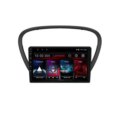 Navigatie Peugeot 607 Android radio gps internet 4+64 Lenovo