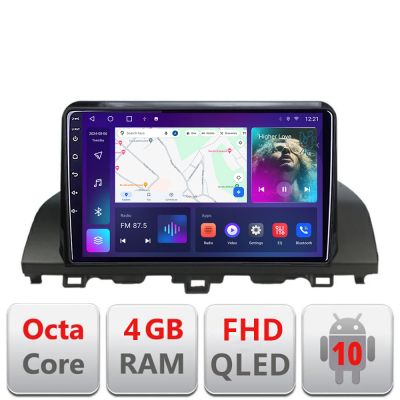 Navigatie Honda Accord 2019-2022 dedicata Android QLED octa core 4+64 4G DSP FHD carplay android auto radio gps internet Android Kit-+EDT-E310v3