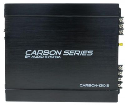 Amplificator Audio System CARBON-130.2, 2x130 sau 1x260 watts, in 2 sau 4 ohm, clasa AB