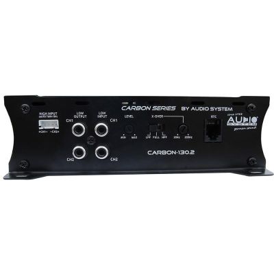 Amplificator Audio System CARBON-130.2, 2x130 sau 1x260 watts, in 2 sau 4 ohm, clasa AB