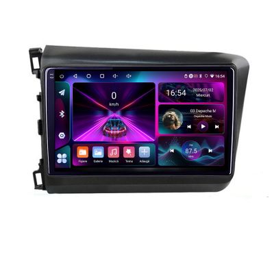 Navigatie Honda Civic 2012-2015 A-132  4+64 InCell Display 1K Android Waze USB Navigatie Internet Youtube Radio