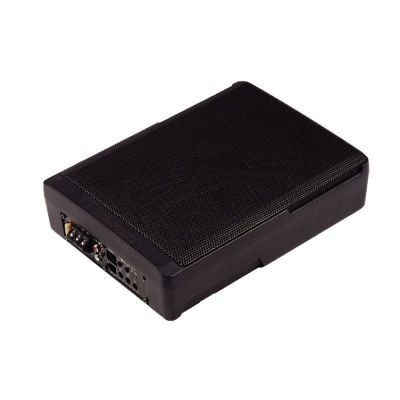 Subwoofer auto activ sub scaun Nakamichi, difuzor 10", 150 W RMS, 1000 W Max