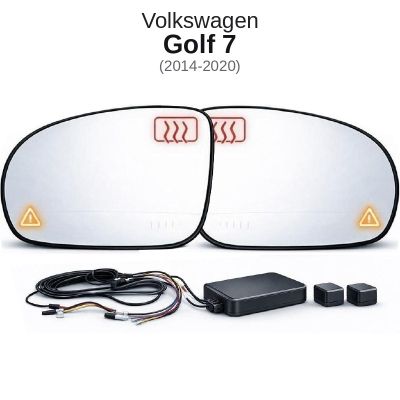 Senzor unghi mort Volkswagen Golf 7 2014-2020 — oglindă dedicată