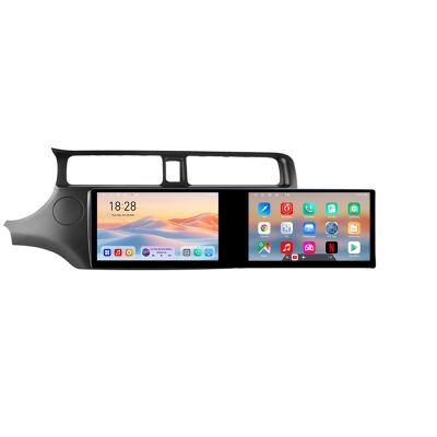 Navigatie Kia Rio 2012- Kit-204 Edotec 2 ecrane  8 core 4+128 21.6 inch Incell android Wifi 5Ghz gps internet  v1