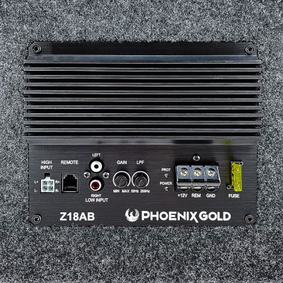 Subwoofer activ cu incinta Phoenix Gold Z18AB, 125 watts rms