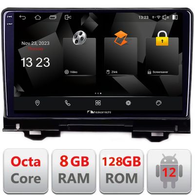 Navigatie Honda HR-V 2022- Nakamichi NAM5960PRO Octa core 8+128 carplay android auto radio gps internet