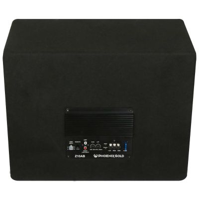 Subwoofer activ Phoenix Gold, difuzor 10", 200 W RMS, 800 W MAX, kit de cabluri incluse