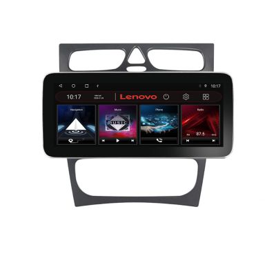 Navigatie Mercedes C W203 2000-2004 K-clk Lenovo PRO 4+64 12.3 inch qled android 4G DSP gps internet  Q