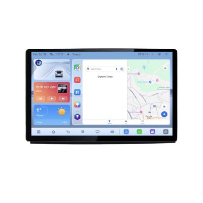 Navigatie dedicata Fiat ducato 2006- N-DUCATO Edonav ecran 13" 1K 4+64 Android Waze USB Navigatie 4G 360 Toslink Youtube Radio V2