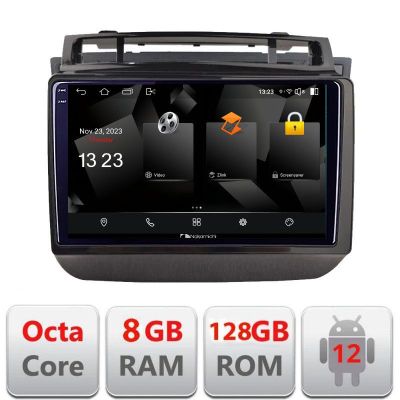 Navigatie VW Touareg 2011-2018 Android Octa Core Qualcomm 2K Qled 8+128 DTS DSP 360 4G Optical