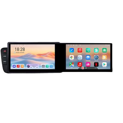 Navigatie Audi A4 2008-2016 NON-MMI Kit-A4 Edotec 2 ecrane  8 core 4+128 21.6 inch Incell android Wifi 5Ghz gps internet