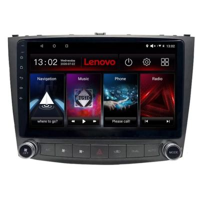 Navigatie Lexus IS 2005-2011 Lenovo Kit- IS 4+64 GB Android Waze USB Navigatie Internet Youtube Radio