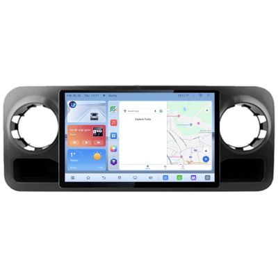 Navigatie dedicata Mercedes Sprinter 2018- Edonav ecran 13" 1K 4+64 Android Waze USB Navigatie 4G 360 Toslink Youtube Radio KI