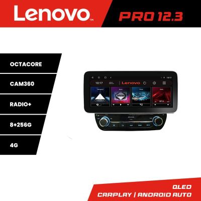 Navigatie dedicata Edonav Ford Fiesta 2020-  Lenovo PRO 8+256 12.3 inch qled android 4G DSP gps internet  Kit-fiesta-2020
