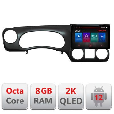 Navigatie Jeep Wrangler 2011-2014 N-WR ecran 13" 2K 8+128 Android Waze USB Navigatie 4G 360 Toslink Youtube Rad