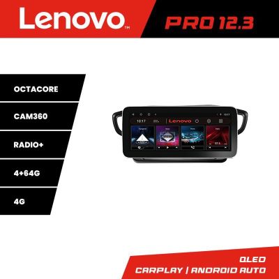Navigatie Hyundai Ioniq 2016-2020 Lenovo PRO 4+64 12.3 inch qled android 4G DSP gps internet  KIT-ioniq