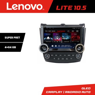 Navigatie Honda Accord 2004-2008 Kit-accord Lenovo  8 core 4+64 10.5 inch Incell 1K android Wifi 5Ghz gps internet  Q