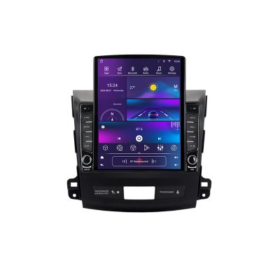 Navigatie Mitsubishi Outlander 2010 G-056 ecran tip TESLA 9.7" cu Android Radio Bluetooth Internet GPS WIFI 4+32GB DSP
