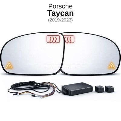 Senzor unghi mort Porsche Taycan 2019-2023 — oglindă dedicată