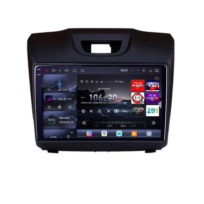 Navigatie Isuzu D-Max 2015+  Edotec Kit-2234 8 core QLED 2K 16+512GB 360 Android Waze USB Navigatie Internet Youtube Radio v1