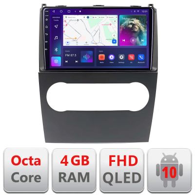 Navigatie Mercedes clasa A W169 2004-2012 dedicata Android QLED octa core 4+64 4G DSP FHD carplay android auto radio gps internet Android Kit-+EDT-E309v3