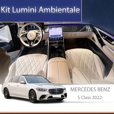 Lumini Ambientale NIGHTVIBE Mercedes Benz W223 capac difuzor control telefon sau sistem original
