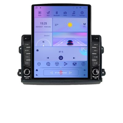 Navigatie Fiat Ducato 2021- dedicata Ouad core 4+32 ecran vertical 9.7" DSP 360 FHD AHD Android radio gps internet  KIT-ducato2024+EDT-E709