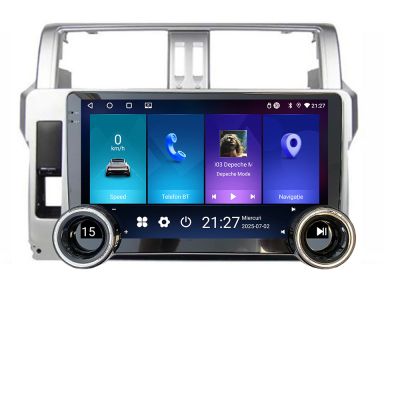 Navigatie Toyota Landcruiser J150 Prado 2014-2017 Kit-065 Edotec  4+64 10.5 inch Incell 1K android Wifi 5Ghz gps internet et GPS W