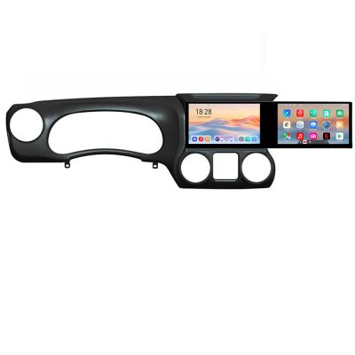 Navigatie JEEP WRANGLER 2011-2016 Manual Kit-wr Edotec 2 ecrane  8 core 4+128 21.6 inch Incell android Wifi 5Ghz gps internet