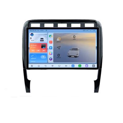 Navigatie Porsche Cayenne 2002-2011 C-443 Android 8 Core 2.2 Ghz 8+128 Qled 1K ADAS 4G LTE GPS 360 KIT-443+EDT-E409V3