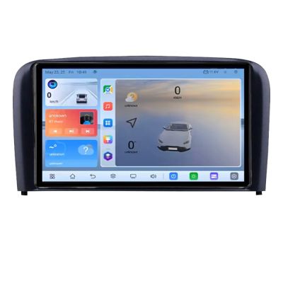 Navigatie Volvo S80 2004-2006 C-S80 Android 8 Core 2.2 Ghz 8+128 Qled 1K ADAS 4G LTE GPS 360 KIT-S80+EDT-E409V3