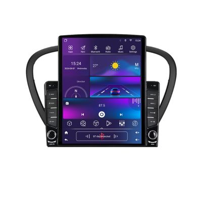 Navigatie Peugeot 607 Android radio gps internet Octa Core 4+64 LTE Kit-607+EDT-E709