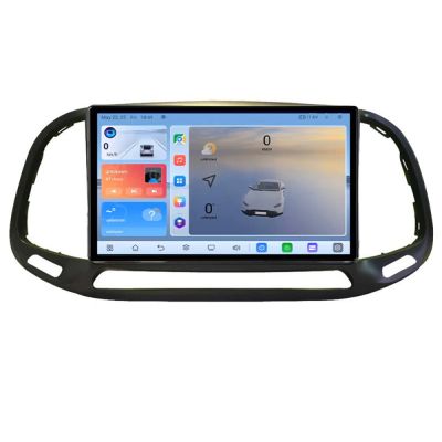 Navigatie Fiat Doblo 2015-2018 C-DOBLO15 Android 8 Core 2.2 Ghz 8+128 Qled 1K ADAS 4G LTE GPS 360 KIT-DOBLO15+EDT-E409V3