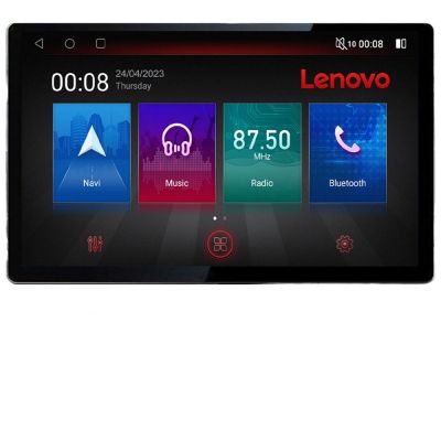Navigatie Fiat BRAVO 2007-2014 N-BRAVO ecran 13" 2K 8+128 Android Waze USB Navigatie 4G 360 Toslink Youtube Rad