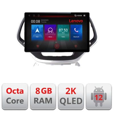 Navigatie Jeep Cherokee 2014-2019 N-248 ecran 13" 2K 8+128 Android Waze USB Navigatie 4G 360 Toslink Youtube R