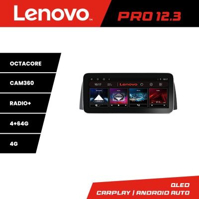 Navigatie Jeep Grand Cherokee 2008-2010 Lenovo PRO 4+64 12.3 inch qled android 4G DSP gps internet  Kit-cherokee-2009