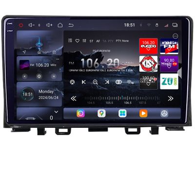 Navigatie Kia Rio 2019- Android radio gps internet 8 core QLED 2K 16+512GB 360 Edotec