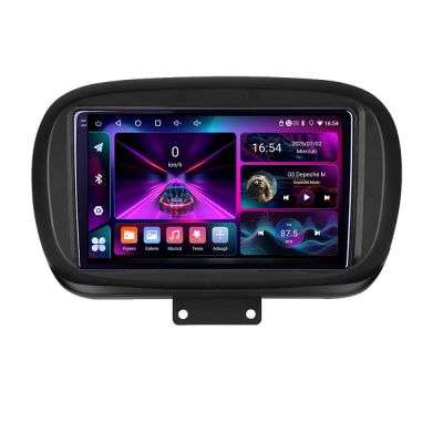 Navigatie Fiat 500 2014- A-539  4+64 InCell Display 1K Android Waze USB Navigatie Internet Youtube Radio