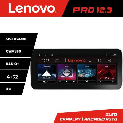 Navigatie Audi Q5 2008-2016 NON-MMI K-Q5 Lenovo PRO 4+32 12.3 inch qled android 4G DSP gps internet
