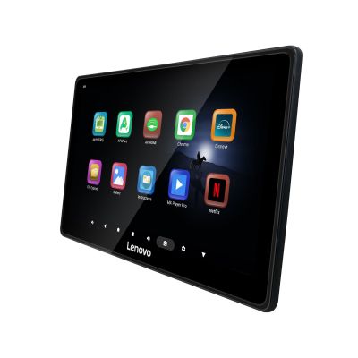 Monitor Android LENOVO-F1A-HM01 tetieră cu prindere universală, procesor Quadcore, 4GB ram, 64GB stocare, ecran 10.1 inci, USB, bluetooth